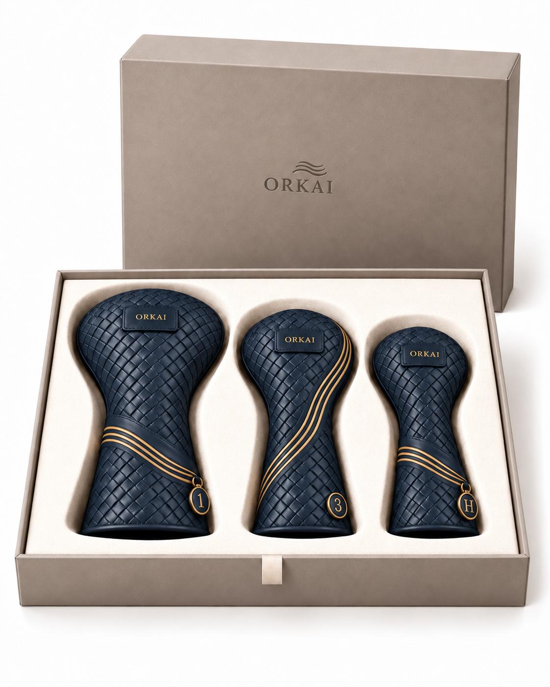 The Headcover Set — Estate Blue, Gift Box