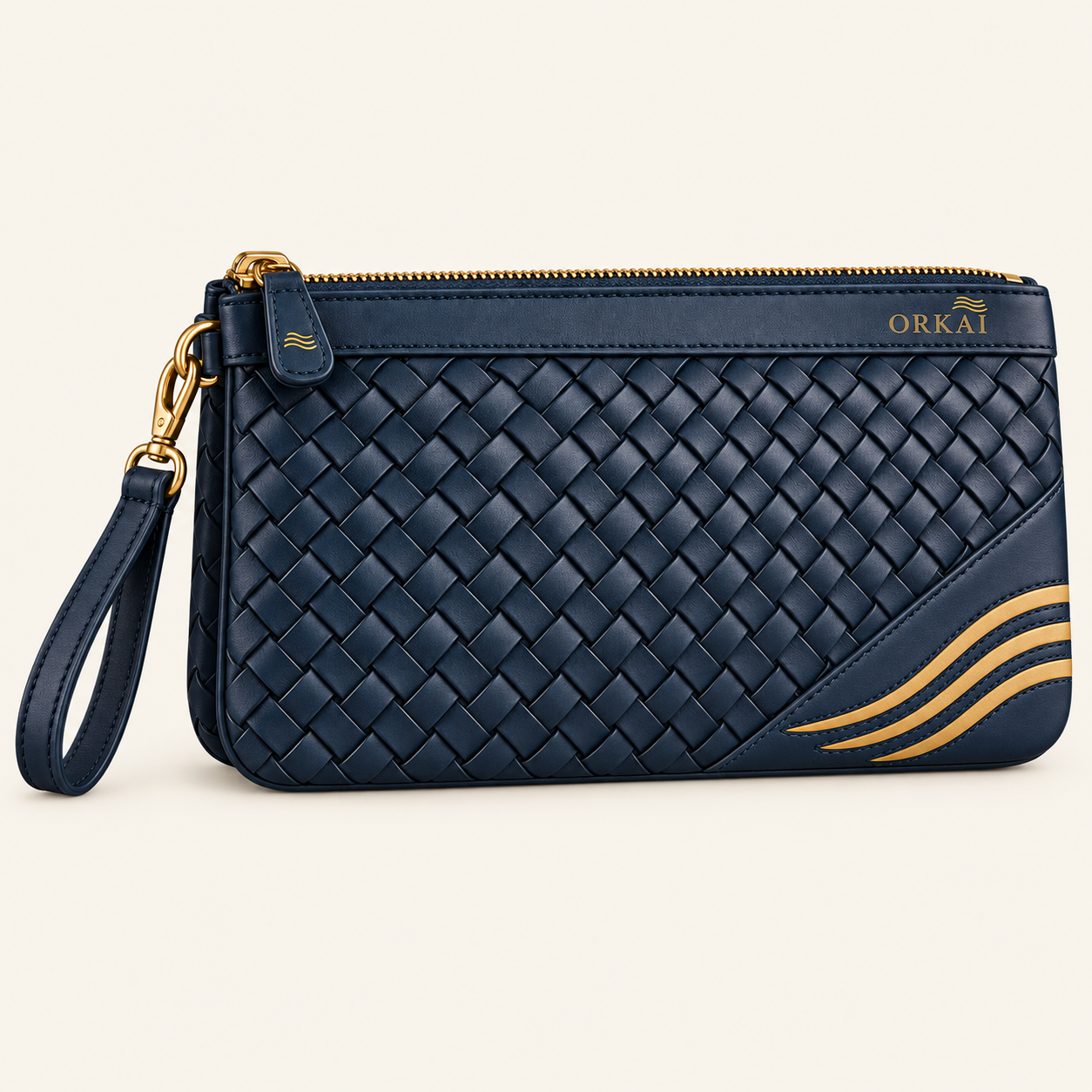 Valuables Pouch — Estate Blue, Front