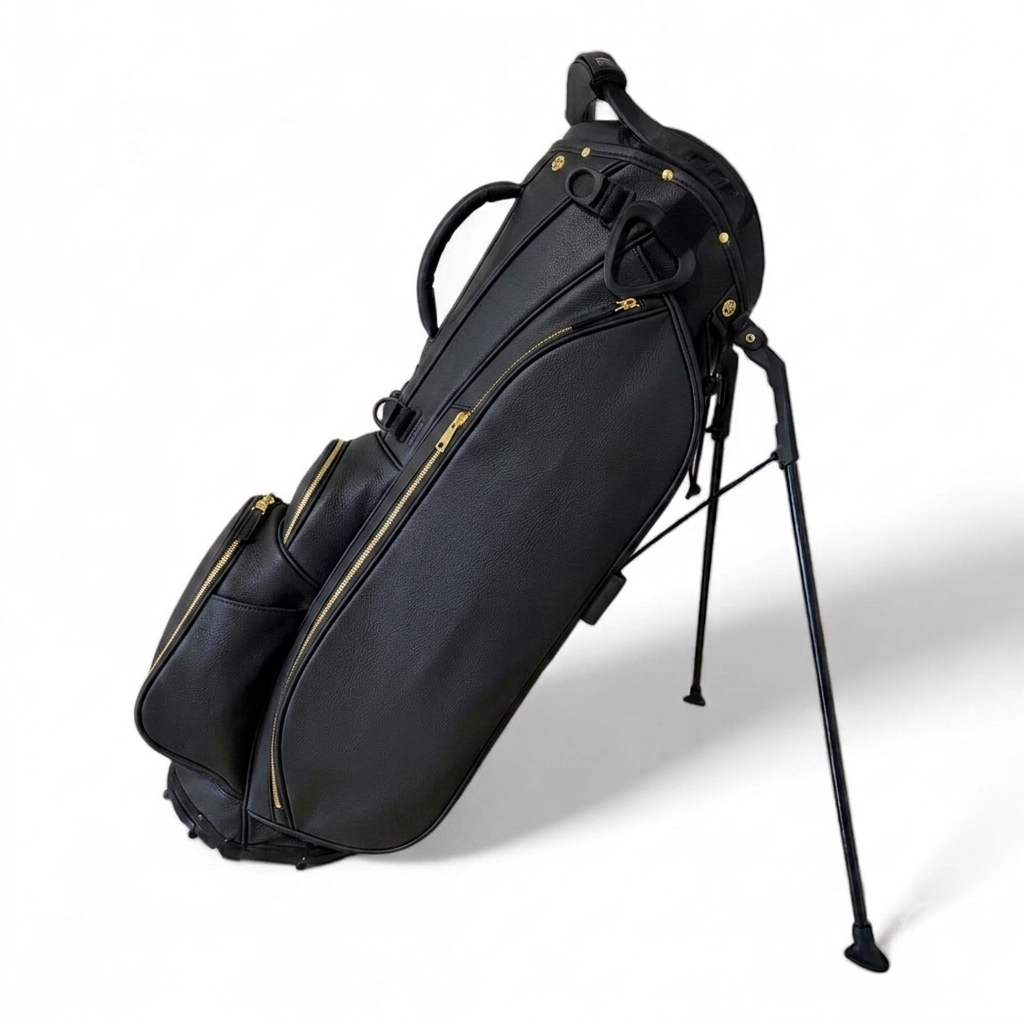 ORKAI Dorsal One luxury golf stand bag in Black — coming soon